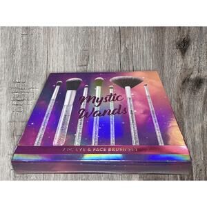 Mystic Wands Profusion Cosmetic Eye and Face Brushes Set of‎ 7 NWT